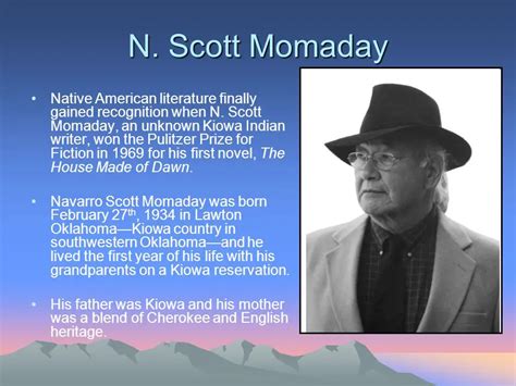 Navarre Scott Momaday - Poet Navarre Scott Momaday Poems