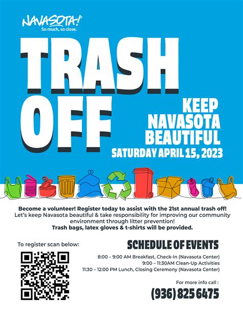 Navasota Trash Off 2024 , Navasota Center, April 15 2024