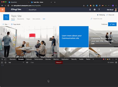 Navigating to other pages in SharePoint Framework from code · Elio Struyf
