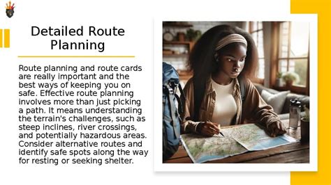 Navigation Skills for Safe Route Planning