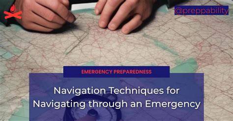 Navigation Techniques for Emergency Situations