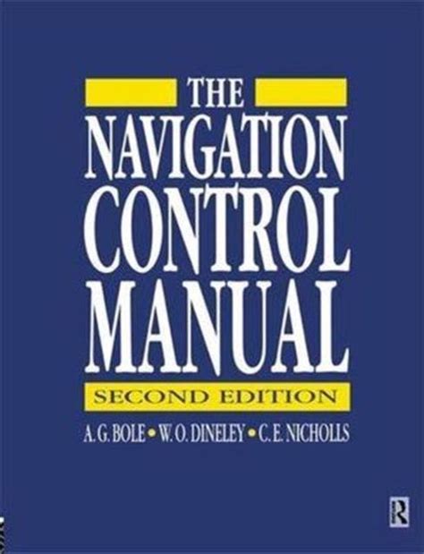 Navigation control manual by a g bole. - Manuale di navigazione perimetrale del 2007.