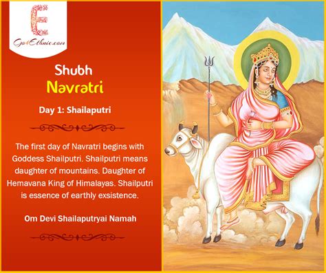 Navratri Day 1: Maa Shailputri mantra, Navaratri kalash sthapana …