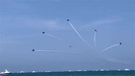 Navy Blue Angels, Air Force Raptor jets stun spectators at 2023 Fort Lauderdale Air Show