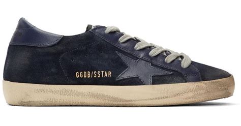 Navy Blue Golden Goose Sneakers: A Timeless Investment