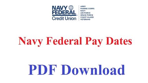 Navy federal pay dates 2023 pdf. Retrieve choose the info on early pay fristen on USAA or Navy Federal Credit Union (NFCU and the longish pay periods in 2023. Keep track are the 2023 … 