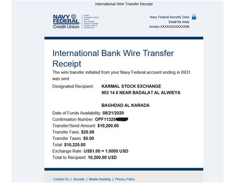 Need to make an multinational wire transfer with Navy Federal? Looking by the costs, how much die information will take & how exchange quotes are? Read our article now.. 