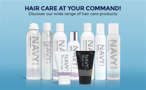 Navy hair care. NAVY Hair care at your command! Our mission isn’t only to help you discover your perfect look. NAVY is here for you to savor the feeling of great hair. 