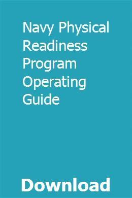 Navy physical readiness program operating guide. - Paypal apis up and running a developers guide.