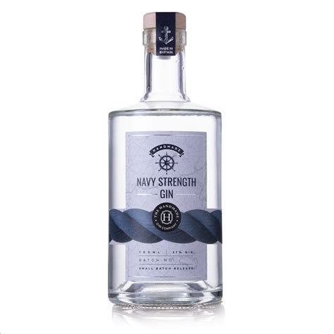 Navy strength gin. Dartmouth has been synonymous with the Royal Navy since 1863, when officer training began aboard HMS Britannia, a former 120-gun first-rate sailing ship of the line, moored on the River Dart, so it is fitting that we should produce a premium 57% Navy Strength Gin as a tribute to generations of naval officers whose service began in Dartmouth. We ... 