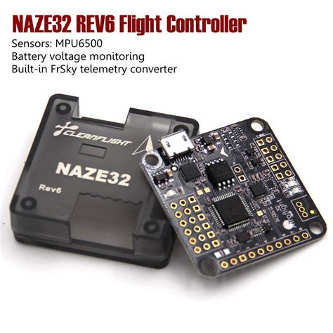Naze 32 REV6 Flight Controller with Compass & Barometer. 