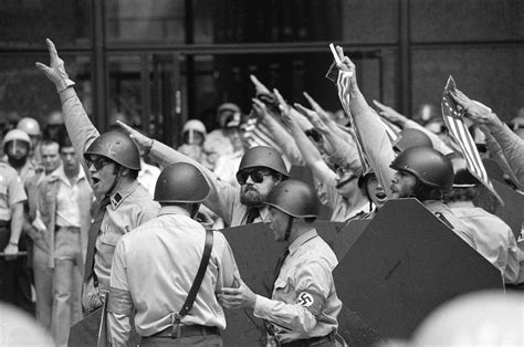 Mar 31, 1985 · In 1977, a Chicago-based Nazi group