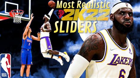 Nba 2k22 sliders. my friends, order has been restored!! i went back and tested from scratch and it was so worth it!!! these r now playing like a dream!!!!i'll show u everythin... 