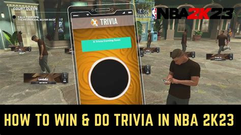 Nba 2k23 basketball trivia 10. Sep 30, 2022 · In NBA 2K23 MyCareer, players will eventually be tasked with some side quests to answer some miscellaneous Basketball Trivia questions for hoop heads Edgar and Herschel. For those nervous about getting grilled with the questions, here's a guide for all the answers to the Basketball Trivia questions in NBA 2K23 MyCareer. 