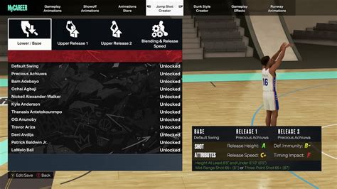 Nba 2k23 how to unlock jumpshot creator. Sep 20, 2022 · Now, you can also create your custom moves using the animation creator in the game. In this guide, we will see how to use the Jump Shot creator in NBA 2K23. How to Use the Jump Shot Creator in NBA 2K23. You can create your unique jump shot style using the Jump Shot Creator in NBA 2K23. 