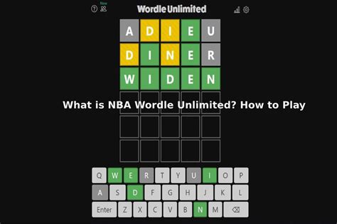 Nba wordle unlimited. Things To Know About Nba wordle unlimited. 