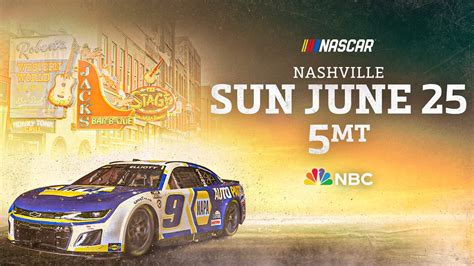 Nashville TV Schedule: June 2023 (NASCAR) - Racing News. LEBANON, TENNESSEE - JUNE 20: Kyle Larson, driver of the #5 Valvoline Chevrolet, Kyle Busch, driver of the #18 Pedigree Toyota, Chase Elliott, driver of the #9 NAPA Auto Parts Chevrolet, Joey Logano, driver of the #22 Shell Pennzoil Ford, and Kurt Busch, driver of the #1 Monster Energy .... 
