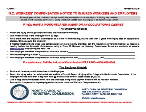 Nc Workers Comp Insurance