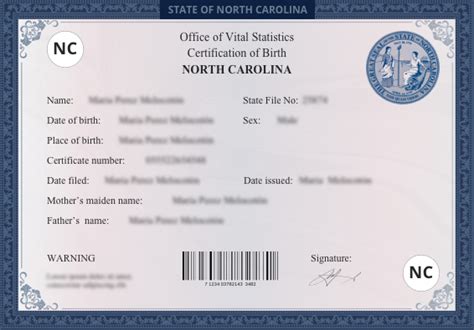 Nc birth certificate online. .  ...