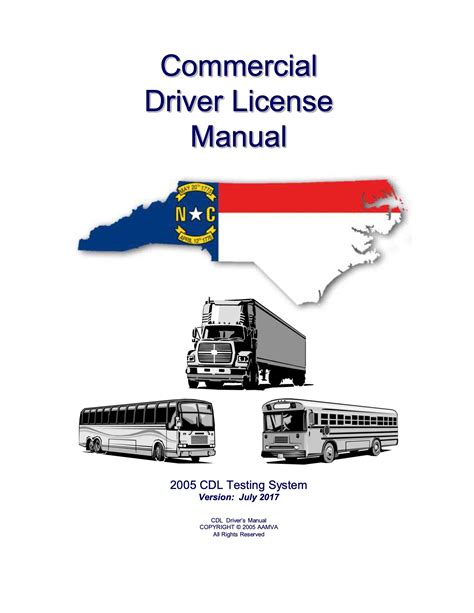 Nc cdl handbook. Not required. Drivers required to maintain a certified medical status must provide a U.S. Department of Transportation medical examiners certificate to the N.C. Division of Motor Vehicles by visiting a driver license office, emailing it to CDLmedical@ncdot.gov or mailing it to: N.C. Division of Motor Vehicles. CDL Medical Certification Unit. 