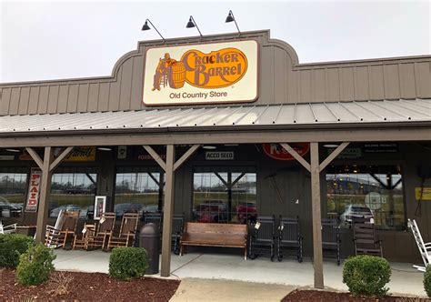 Nc cracker barrel locations. Nov 2, 2022 · The report elaborates: The company’s fiscal fourth-quarter adjusted earnings per share (EPS) of $1.57, beating the Zacks Consensus Estimate of $1.38. In the prior-year quarter, the company had reported an adjusted EPS of $2.25. Cracker Barrel reported revenues of $830.4 million during the quarter under review, which missed the consensus … 