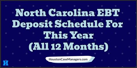 Nc ebt schedule. Starting Oct. 1, 2023, the maximum monthly benefit for a family of four will be $973, up from $939. SNAP benefits will increase by about 3.6% for the 2024 fiscal year, which is not enough to cover ... 
