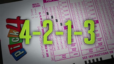 Pick 4 - Draw | NC Education Lottery. Jackpot Estimate $161 Mil