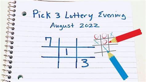 Part two of my video series explaining Lottery Tic Tac Toe. My technique used in this video is based on the Florida Pick 3. It might work in your State howev.... 