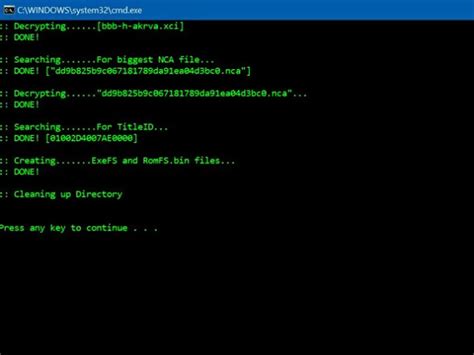 Nca files switch.  Automatically finds the main nca within an XCI or NSP and opens it.  Ope...
