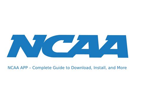 Ncaa applications. Things To Know About Ncaa applications. 