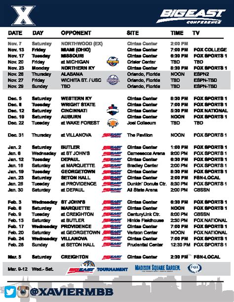 2022-23 Men's Basketball Schedule. 