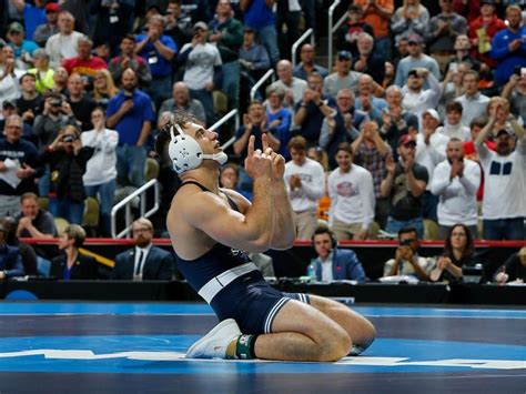 The Penn State Nittany wrestling team will end day one of the 2023 NCAA Wrestling Championships sitting in first place in the team race. Head coach Cael Sanderson's crew won all but three of its ...