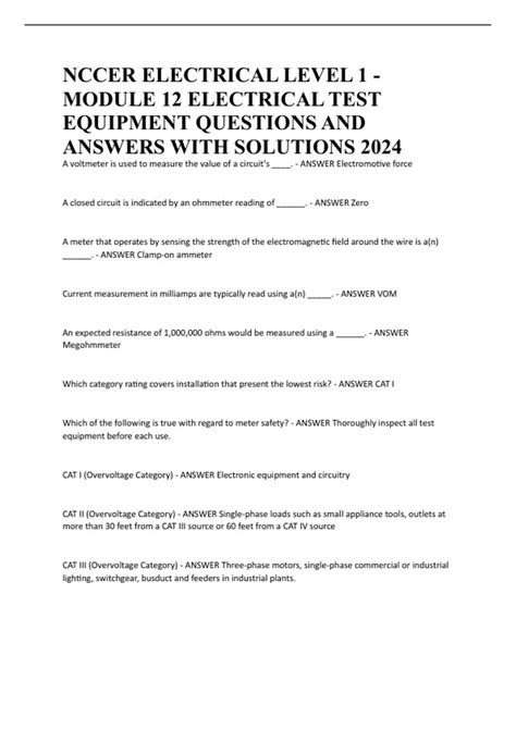 Nccer electrical testing near me.  Click an Twelve required module tests to earn...