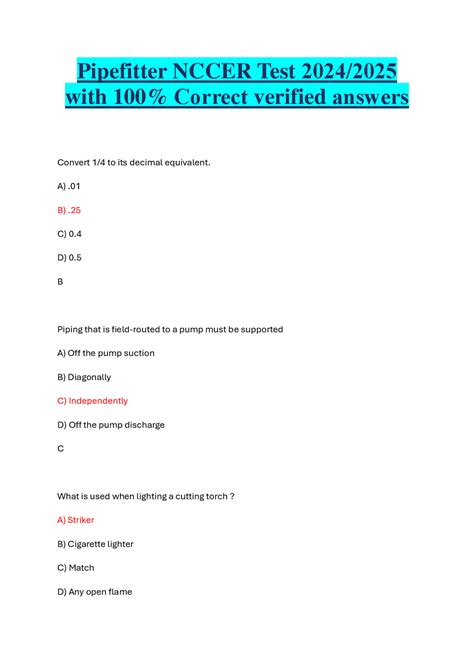 Nccer pipefitter test near me.  Nov 3, 2025 · Course Objective: Descript...