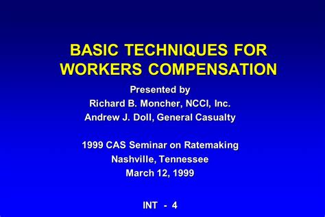 Ncci basic manual workers compensation employers. - Toyota hilux ln 106 repair manual.