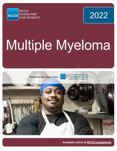 Nccn guidelines for patients multiple myeloma. - Versprecher und die versuche zu ihrer erklärung.