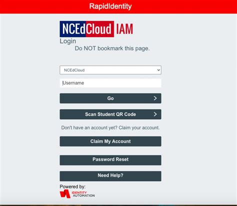 New Single Sign-On for Student Accounts: Students will go through the IAM NCEdCloud System. Grades K-5. Usernames and Passwords will be provided by the Teachers. Login link for Student Portal.. 