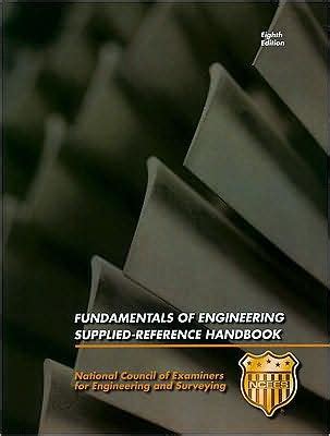 Ncees fundamentals of engineering supplied reference handbook 8th edition 2nd revision. - Barbara kraus carbohydrate guide 1987 signet.