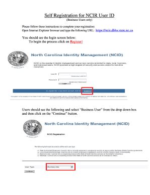 NCCCIP Sign-In. Sign-In. NCID User ID: NCID Password: Forgot your password?. 