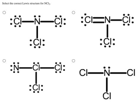 Ncl3 properties.  They&rsquo;re usually the first figures drawn to represent molecules...