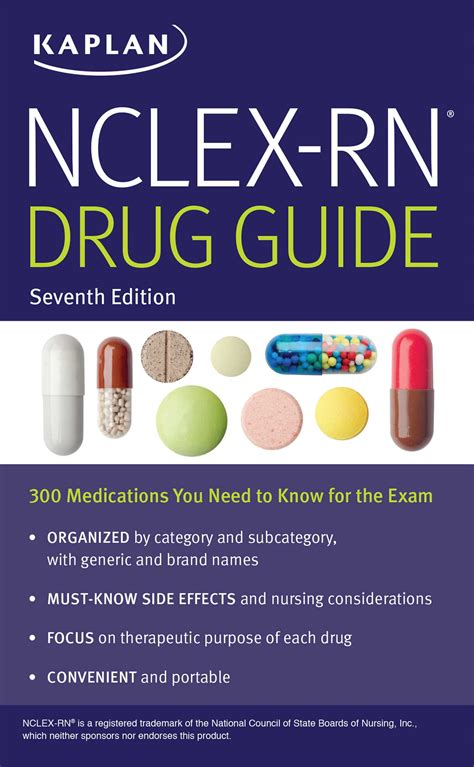 Nclex rn drug guide 300 medications you need to know for the exam kaplan test prep. - 2005 yamaha dt125re dt125x service manual.