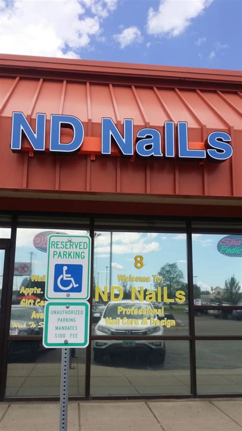 Nd nails. See all. 200 Central Ave Suite E. Stauss Mall Valley City, ND 58072. 228 people like this. 230 people follow this. 12 people checked in here. (701) 840-2888. Price range · $. 