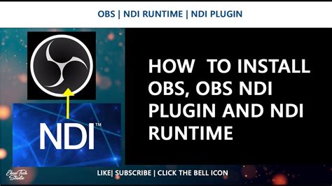 Ndi runtime obs. fr/runtime/ndi-runtime-4.  Before installing, remove an...