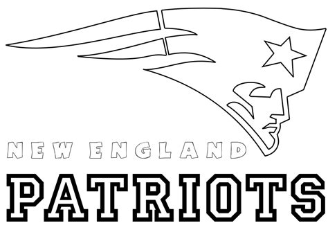 Ne Patriots Coloring Pages