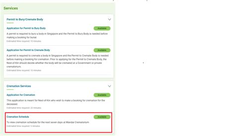 Nea cremation schedule.  There are two chapels available for services: The Main Chape...