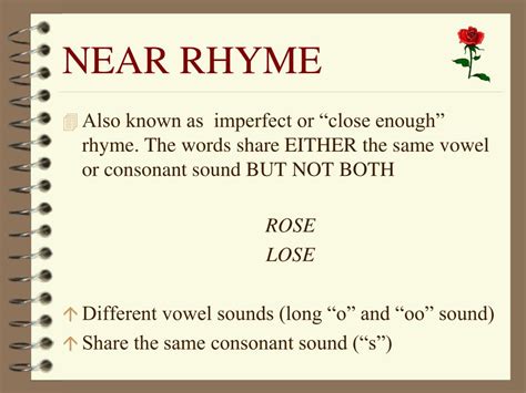 Near rhymes with constantlyB-Rhymes B-Rhymes