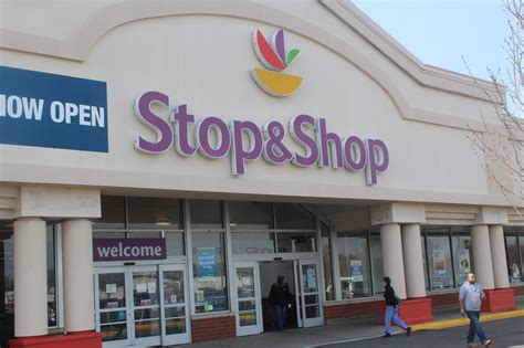 Nearby stop and shop. A neighborhood grocer for more than 100 years, Stop & Shop offers a wide assortment with a focus on fresh, healthy options at a great value. Stop & Shop's GO Rewards loyalty program delivers personalized offers and allows customers to earn points that can be redeemed for gas or groceries every time they shop. 