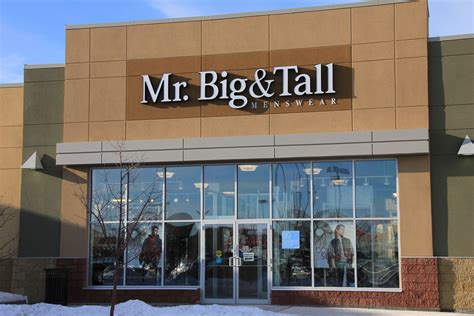 Nearest big and tall store. Cincinnati. Columbus. Jeffersonville. Miamisburg. North Olmsted. Toledo. Woodmere. Browse all DXL stores in OH to find big & tall men's clothing and shoes. DXL offers extensive sizing such as Waists 38-64, Big Sizes XL-7XL, Tall Sizes XLT-6XLT to fit your style and budget. 