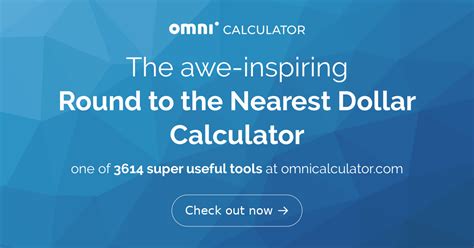 Nearest dollar calculator.  2.  Apr 13, 2022 · Tax Complications Tax form...