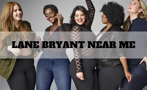 Find the Lane Bryant plus size clothing sto